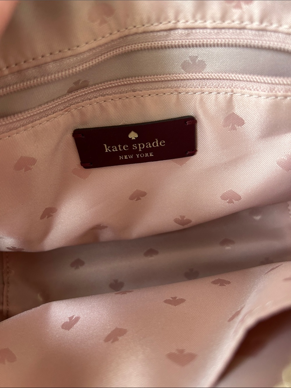 kate spade Burgundy and White Crossbody Bag - Picture 2 of 7